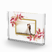 Aquarel Loofwerk Fotoblokken (Rechts)