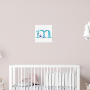 Aquarel M Poster