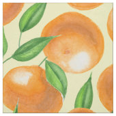 Aquarel mandarijnen stof (Swatch)