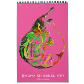Aquarel Moderne Kunstkalender van Sacha Grossel Kalender (Hoes)