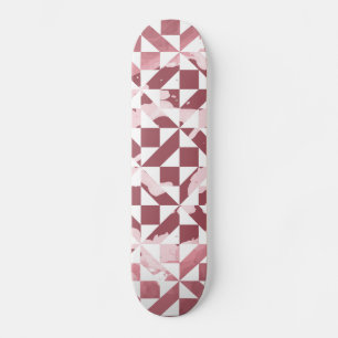 Aquarel motieven 2 persoonlijk skateboard