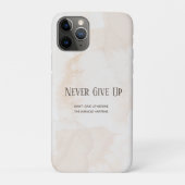 Aquarel Motivatie Quote Case-Mate iPhone Case (Achterkant)