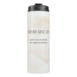 Aquarel Motivatie Quote Thermosbeker