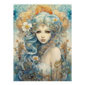 Aquarel Mysterious Maiden Perfect Poster (Voorkant)