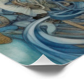 Aquarel Mysterious Maiden Perfect Poster (Hoek)