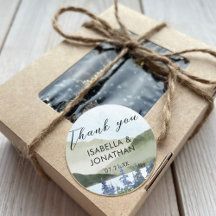 Aquarel Natuur Landschap Meer Bedankjes 