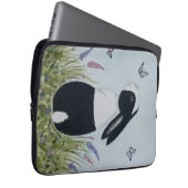 Aquarel Nederlands konijn konijn Laptop Sleeve (Voorkant Rechts)