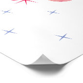 Aquarel nummers poster (Hoek)