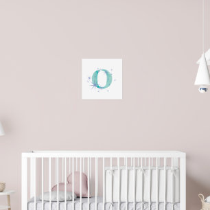 Aquarel O Poster