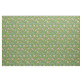 Aquarel Oceaanleven Getextureerde Avocado Stof (Yard (91,4 cm))