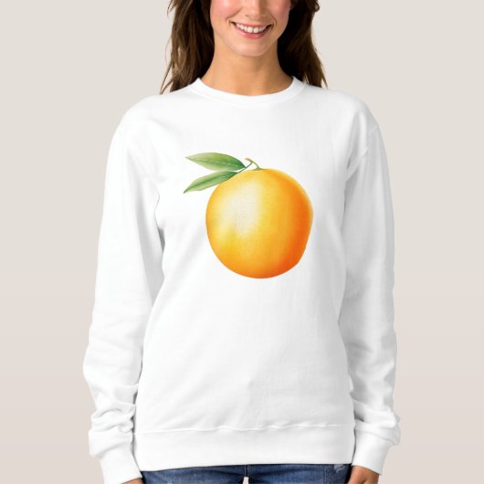 Aquarel Oranje Trui (Voorkant)