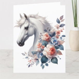 Aquarel Paard Kaart