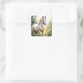 Aquarel Paard Stickers (Tas)