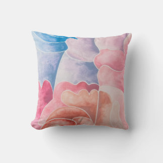 Aquarel / Patroon / Print / Design / Modern / Mooi Kussen
