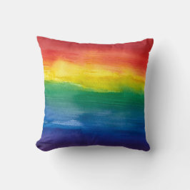 Aquarel Regenboog Draaikussen Kussen