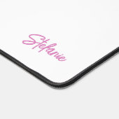 Aquarel Regenboog Eenhoorn Gepersonaliseerd Bureaumat (Hoek)