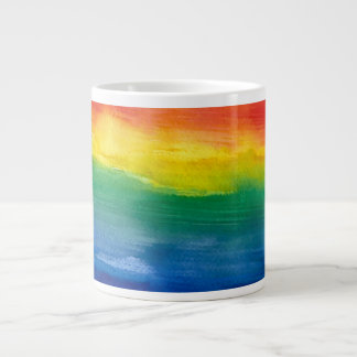 Aquarel Regenboog Grote Mok