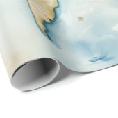 Aquarel Reiskaart Cadeaupapier (Rol Hoek)
