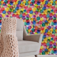 Aquarel Ronde Inkt Dot Spotty Patroon