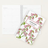 Aquarel Roze Bloemen Planner (Display)
