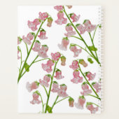 Aquarel Roze Bloemen Weekplanner Planner (Achterkant)