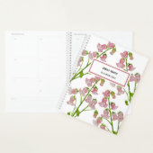 Aquarel Roze Bloemen Weekplanner Planner (Display)