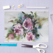 Aquarel Rozen - voor meubels decoupage Tissuepapier (Craft)