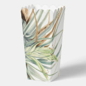 Aquarel Rustieke Neutrale Boho Botanische Trouwdag Bedankdoosjes (Achterkant)