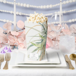 Aquarel Rustieke Neutrale Boho Botanische Trouwdag Bedankdoosjes