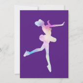 Aquarel Schaatsmeisje Kaart (Voorkant)
