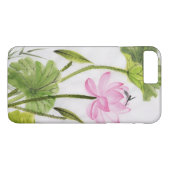 Aquarel Schilderij van Lotus Bloem 2 Case-Mate iPhone Case (Achterkant (Horizontaal))