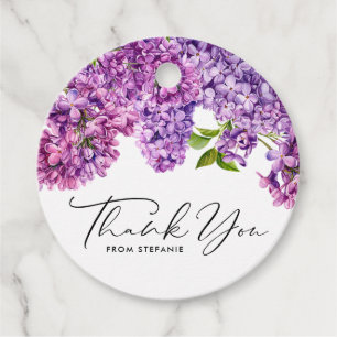 Aquarel Sering Bloemen Baby Shower Bedankt Bedankjes Labels