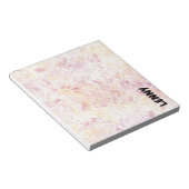 Aquarel Spatten & Druppels Notitieblok (Schuin)