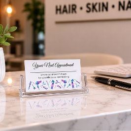 Aquarel Stylist Afspraakkaart Afsprakenkaartje