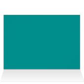 Aquarel succulent gereserveerd bord. Teal bruiloft (Binnen Horizontaal (Boven))
