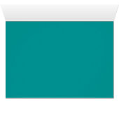 Aquarel succulent gereserveerd bord. Teal bruiloft (Binnen Horizontaal (Onder))