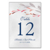 Aquarel Succulente Bloem Botanische Bat Mitzvah Kaart (Voorkant)