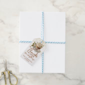 Aquarel Thanks A Latte Koffie Bedankt Cadeaulabel (Met Touw)
