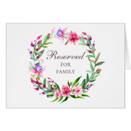 Aquarel tropisch bloemend huwelijks gereserveerd b