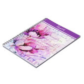 Aquarel tulpen notitieboek (Linkerzijde)