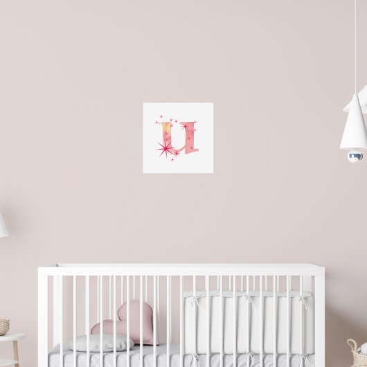 Aquarel U Poster (Kinderkamer 2)