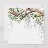 Aquarel uitnodiging voor laagland (Voorkant)