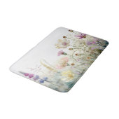 Aquarel veld van wilde bloemen badmat (Gekanteld)
