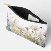 Aquarel veld van wilde bloemen etui (Open)