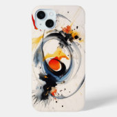 Aquarel verf krabbel Case-Mate iPhone case (Achterkant)