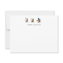 Aquarel vintage vishaken Plat