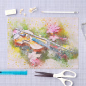 Aquarel Vioolmuziek Decoupage Tissuepapier (Craft)