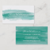 Aquarel visitekaartjes (Voorkant / Achterkant)