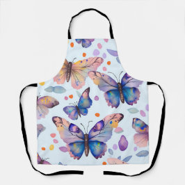 Aquarel Vlinder Patroon Schort