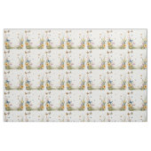 aquarel vlinders en wilde bloemen, stof (Fat Quarter)